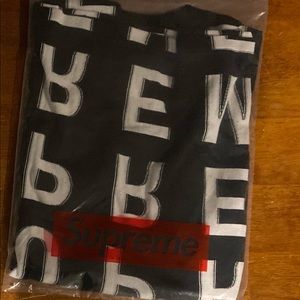 Supreme intarsia T-shirt M